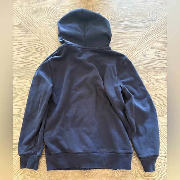 🍒4/$15 Boys Gap Navy Blue Zip-Up Hoodie - Picture 4 of 6